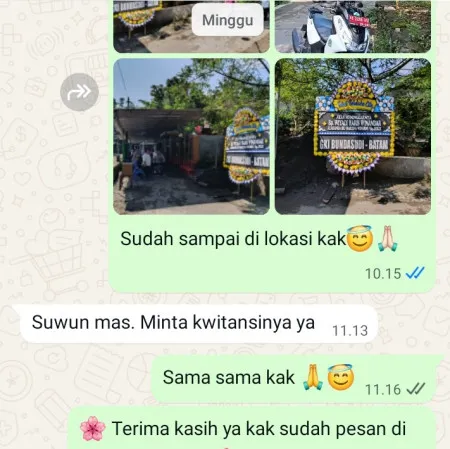 Pengiriman Papan Bunga Duka Mayangan Legonkulon