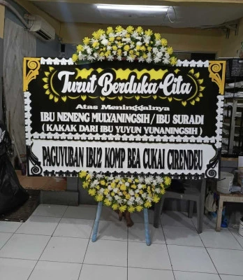 Papan Bunga di Mayangan Legonkulon